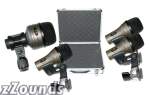 CAD DMP4 Drum Microphone Touring Kit