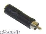 CBI 1/4-inch Female To RCA Male Connector