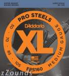 D'Addario EPS160 XL ProSteels Medium Gauge/Long Scale Bass Strings