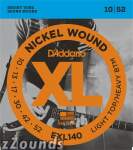D'Addario EXL140 XL Electric Guitar Strings (Light Top/Heavy Bottom, 10-52)