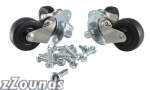Ernie Ball Amp Casters, Pop Out