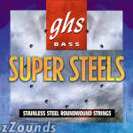 GHS 5MLSTB Super Steels 5-String Electric Bass Strings (44-121)
