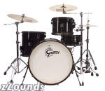 Gretsch CTR844 Catalina Limited Reserve 4-Piece Stealth Rock Drum Shell Kit coupon