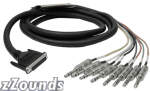 Hosa DTP800 Multi-Track Snake Cable (8 Stereo 1/4 inch TRS to 25 Pin D-Sub)
