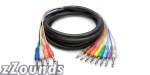 Hosa Insert Snake Cable (Stereo 1/4 inch Phone to 1/4 inch Phone)