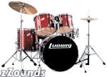 Ludwig LR1025EC Accent Outfit 5-Piece Drum Kit coupon