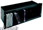 Middle Atlantic CD Holder, Black Brushed Finish