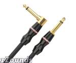 Monster Rock Bass Cable with 1 Angled and 1 Straight Plug