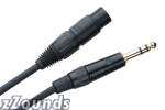 Monster Cable StudioLink Balanced Interconnect 1/4 in. Stereo to Female XLR Cable
