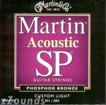 Martin SP 92/8 Phosphor Bronze Acoustic Guitar Strings