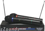 Nady American Starpower X2 Dual Handheld VHF Wireless System