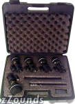 Nady DMK7 Microphone Drum Package with 7 Mics and Case