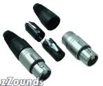 Neutrik NC3FX Female XLR Connector (Silver Contacts)