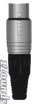 Neutrik NC3FXB Female XLR Connector (Gold Contacts)