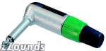 Neutrik NP2RCS Male Mono Right Angle 1/4 in. Connector