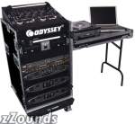Odyssey Flight Zone Combo Rack with Casters