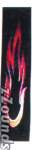 Perri's Leather 2.5-inch Leather Guitar Strap with Embossed Graphics