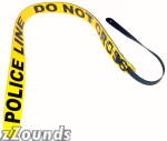 Perri's Leathers Police Line Leather Guitar Strap