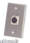 Proco Wall Plate with Single Female XLR (Model WP1004)