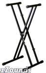 QuikLok QLX21 Double Braced X-Style Keyboard Stand