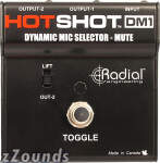Radial Hot Shot DM1 Microphone Switcher Pedal