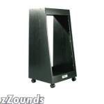 RaXXess 18-Space Slant Economy Rack (Black Oak)