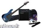 Silvertone LB11 Electric Bass Package