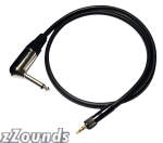 X2 Digital Premium Instrument Cable for X2 Digital Wireless System (Right angle 1/4 Inch to locking 1/8 Inch)