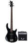 Dean Edge E09 Playmate Bass Guitar Package