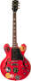 Gibson Alvin Lee Big Red ES335 Electric Guitar (with Case)