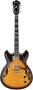 Ibanez AS103 Artcore Custom Electric Guitar (with Case)