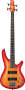 Ibanez SR400QM Quilt Top Electric Bass