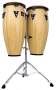 Latin Percussion LPA646 Aspire Conga Set with Double Stand