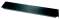 Middle Atlantic 3 Space (5 1/4 in.) Flanged Aluminum Blank Panel, Black Brushed Finish