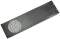 Middle Atlantic Fan Panel For 1 Fan, Black Brushed Finish, 3 Space