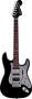 Squier Black and Chrome Fat Strat Electric Guitar reviews