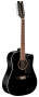 Washburn D10SCE12 12-String Dreadnought Cutaway Acoustic-Electric Guitar (with Case)