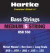 Hartke HSB550 Bass Strings (Medium 5-String)