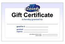 gift certificate