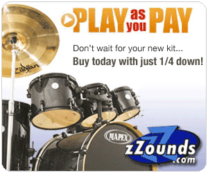 Drums large square ad