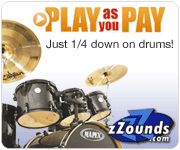 Drums small square ad